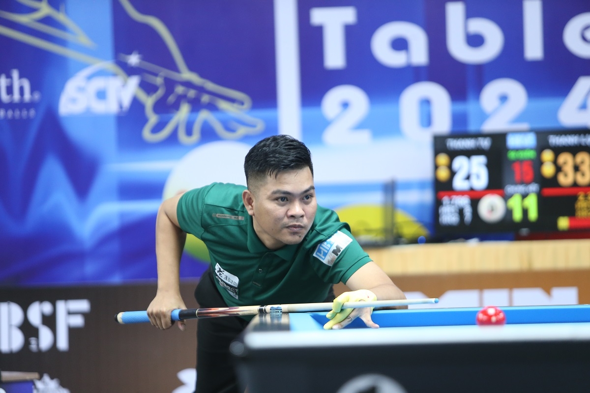 thanh luc, yen sinh vo dich giai billiards carom 3 bang hbsf tour 3 2024 hinh anh 2