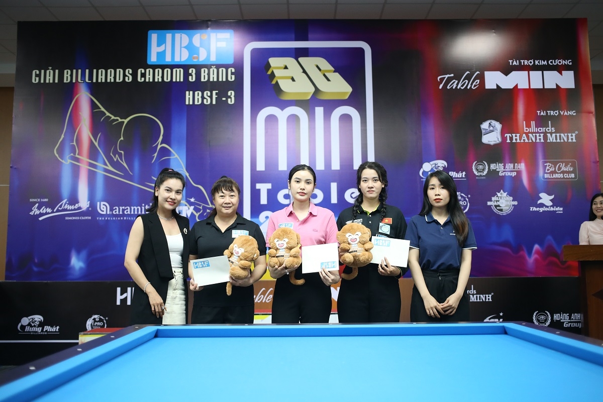 thanh luc, yen sinh vo dich giai billiards carom 3 bang hbsf tour 3 2024 hinh anh 9