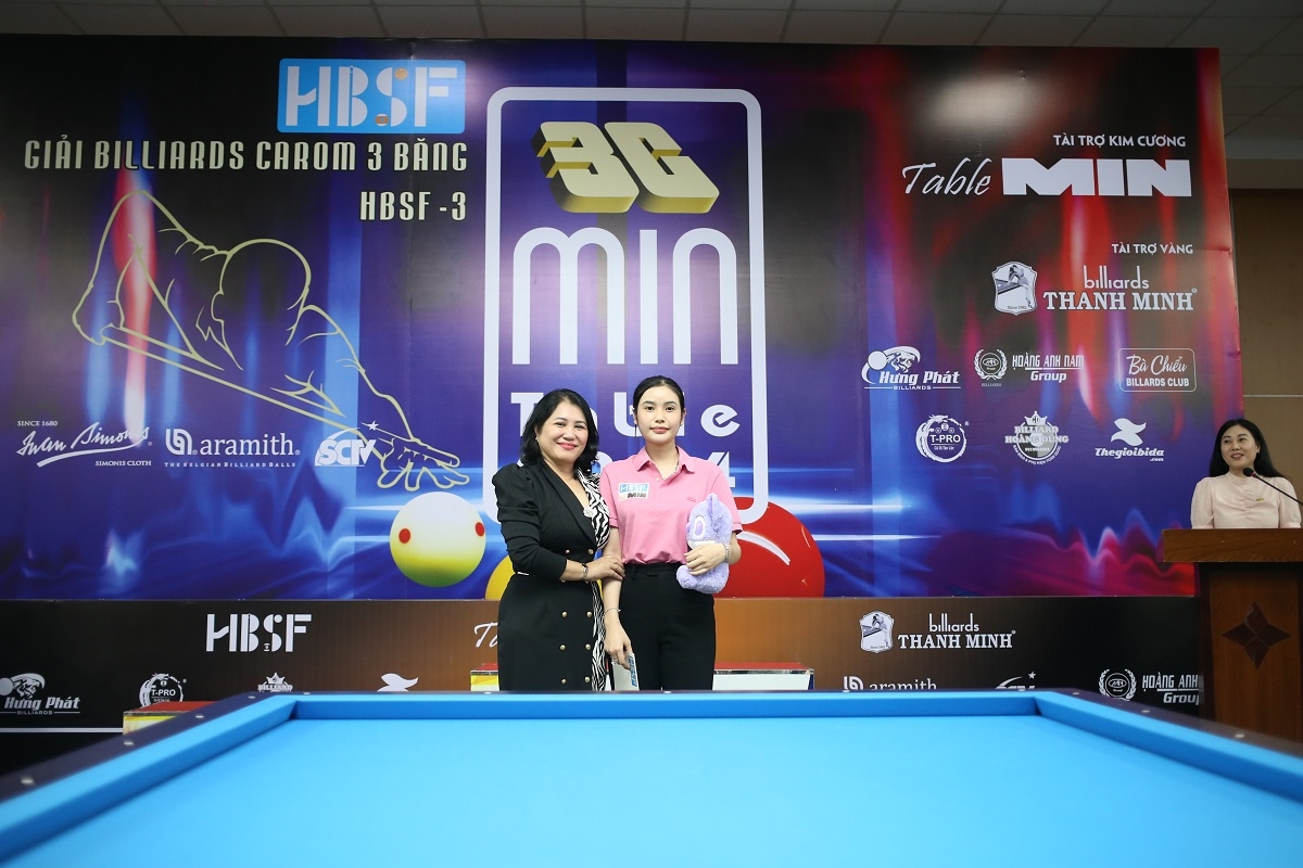 thanh luc, yen sinh vo dich giai billiards carom 3 bang hbsf tour 3 2024 hinh anh 11